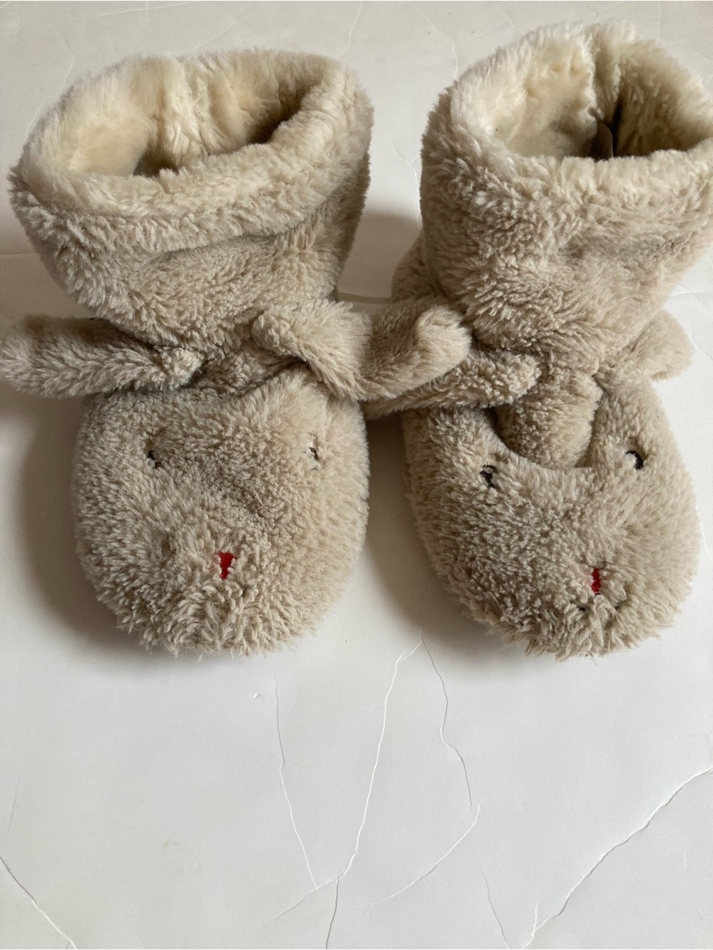 Mini boden bunny slippers euro 35 girls size 3 3.5